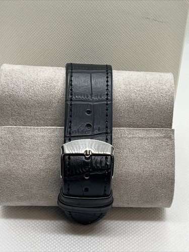 Michael Kors Slim Runway MK8607 Men's Black Leather Strap Analog Dial Watch JMB4 - Picture 6 of 12
