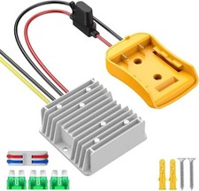 20V to 12V Step Down Converter for DeWalt 20V Power Wheels Battery Adapter DC