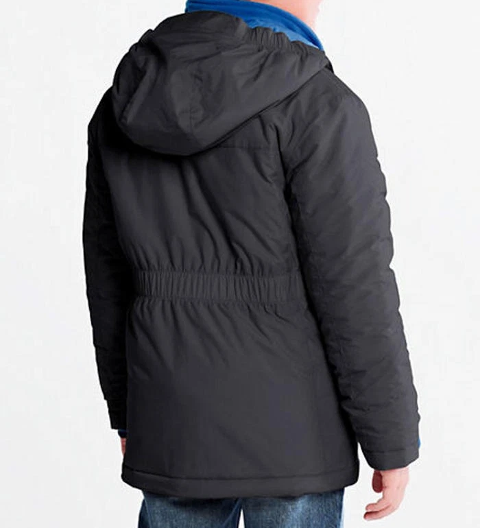 LANDS END Boy s 2T Black Stormer 3 in 1 Systems Parka or Coat NWT