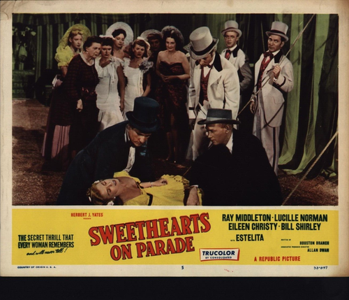 Sweethearts On Parade: #5A Lucille Norman, Estelita, Lobby Card Box1 - Bild 1 von 2