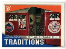 2021 Topps Big League Baseball Home Team Traditions #7 Subway Train To Game SSP