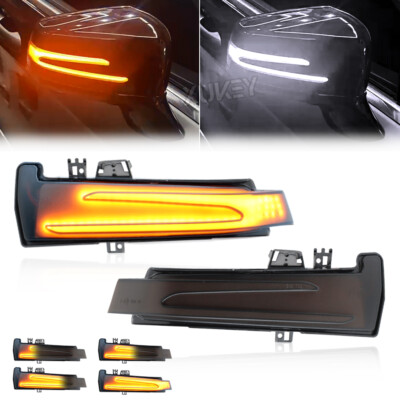 Spiegelblinker Schwarz LED Laufblinker,Für Mercedes-Benz C E W176 W204 W212/W221