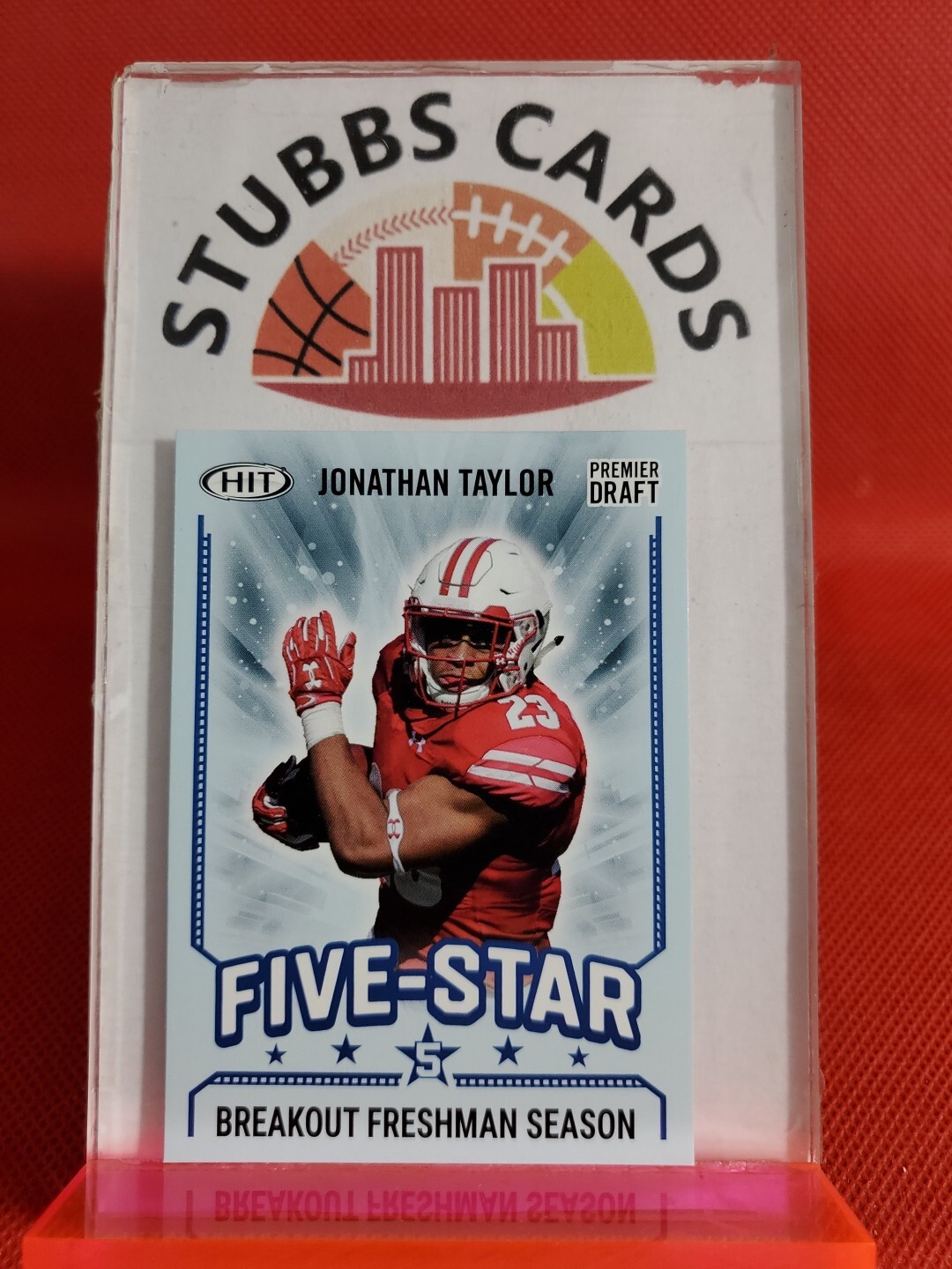 Jonathan Taylor Sage Hit Premier Draft #39 Blue