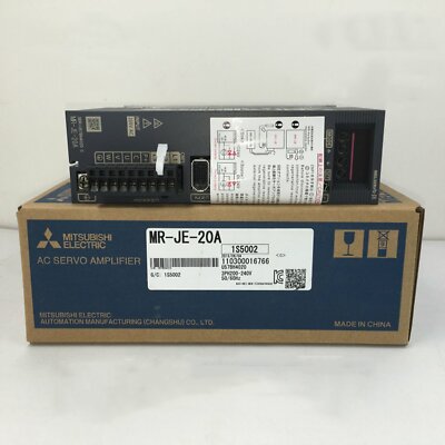 One New Mitsubishi MR-JE-20A MRJE20A Servo Drive In Box Expedited Shipping