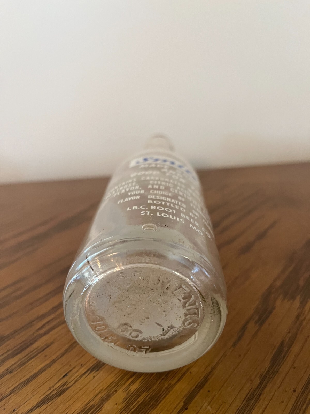 Smile Boy Soda Bottle 10 oz Blue Label, IBC