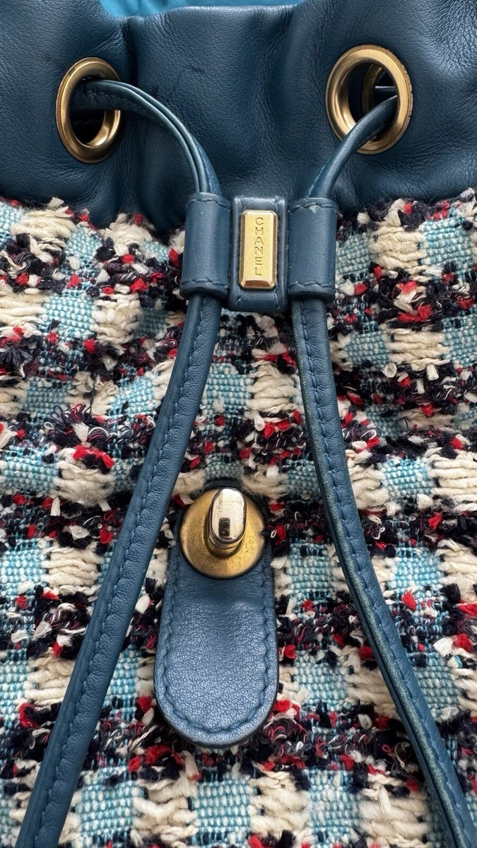 Chanel Chesterfield Backpack Tweed Medium | eBay display picture 3