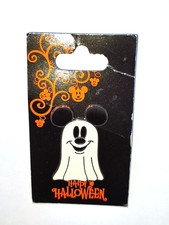2008 DISNEY ENAMEL PIN - WDW MICKEY GHOST HAPPY HALLOWEEN - GREAT CONDITION