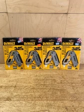 DeWalt Folding Retractable Knives (Lot of 4) DWHT10296.  3 Blade retention - NEW