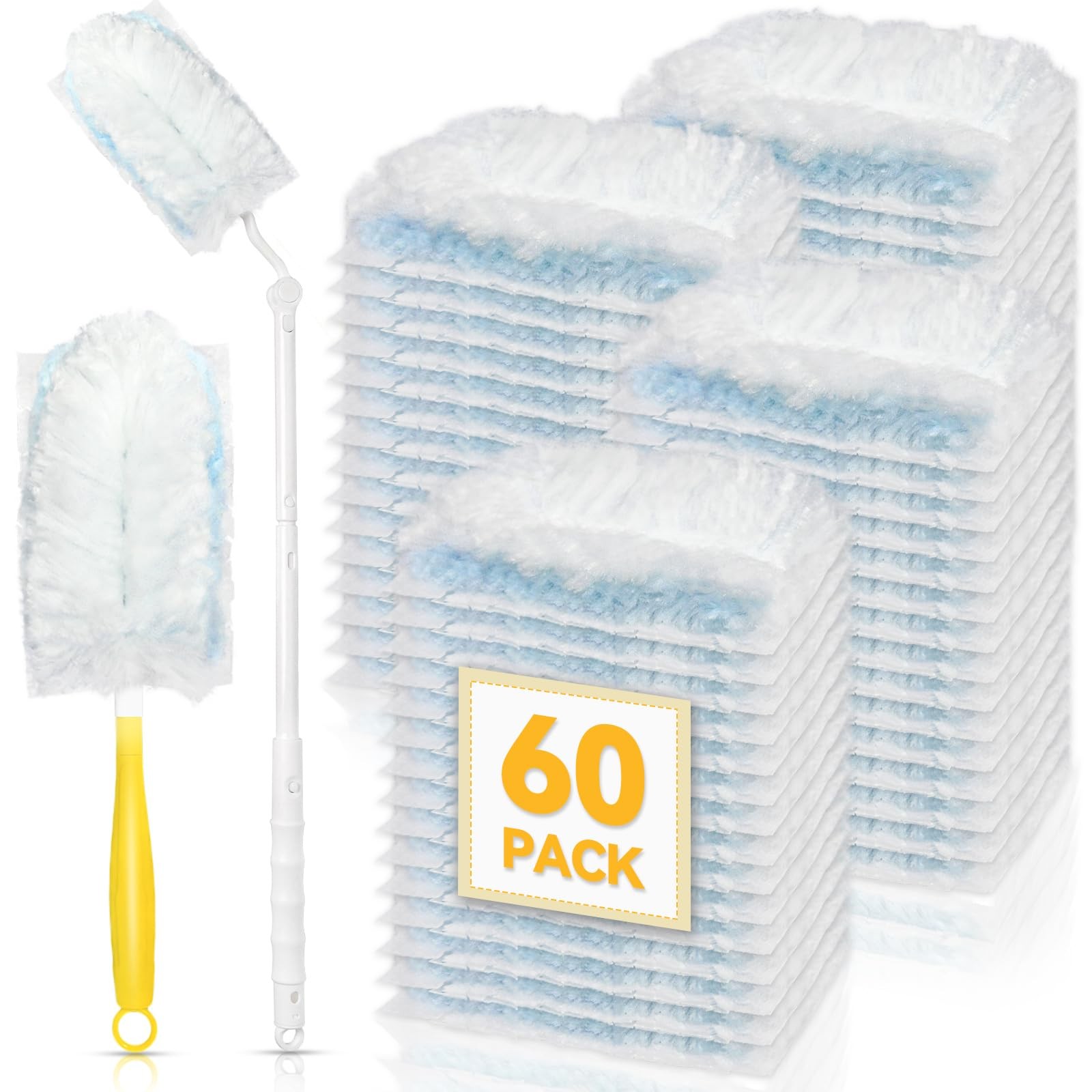 Refills Compatible With Swiffer Duster Handle Models, 180&deg; On...