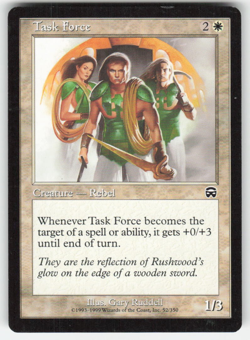 1999 Task Force Mercadian Masques 52 MTG