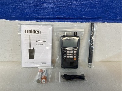 Uniden BCD325P2 Handheld TrunkTracker V Scanner New No Box Or Programming Cable