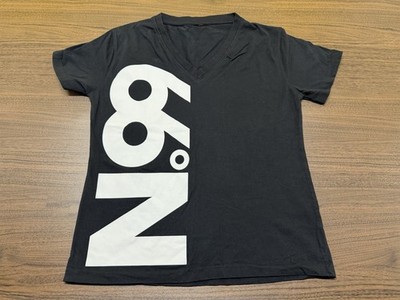 66° North Men's Black V-Neck T-Shirt - Medium - 66 Degrees North - Iceland
