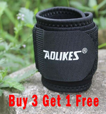 Gym Sports Wrist Band Brace Wrap Adjustable Support Strap Carpal Tunnel Bandage