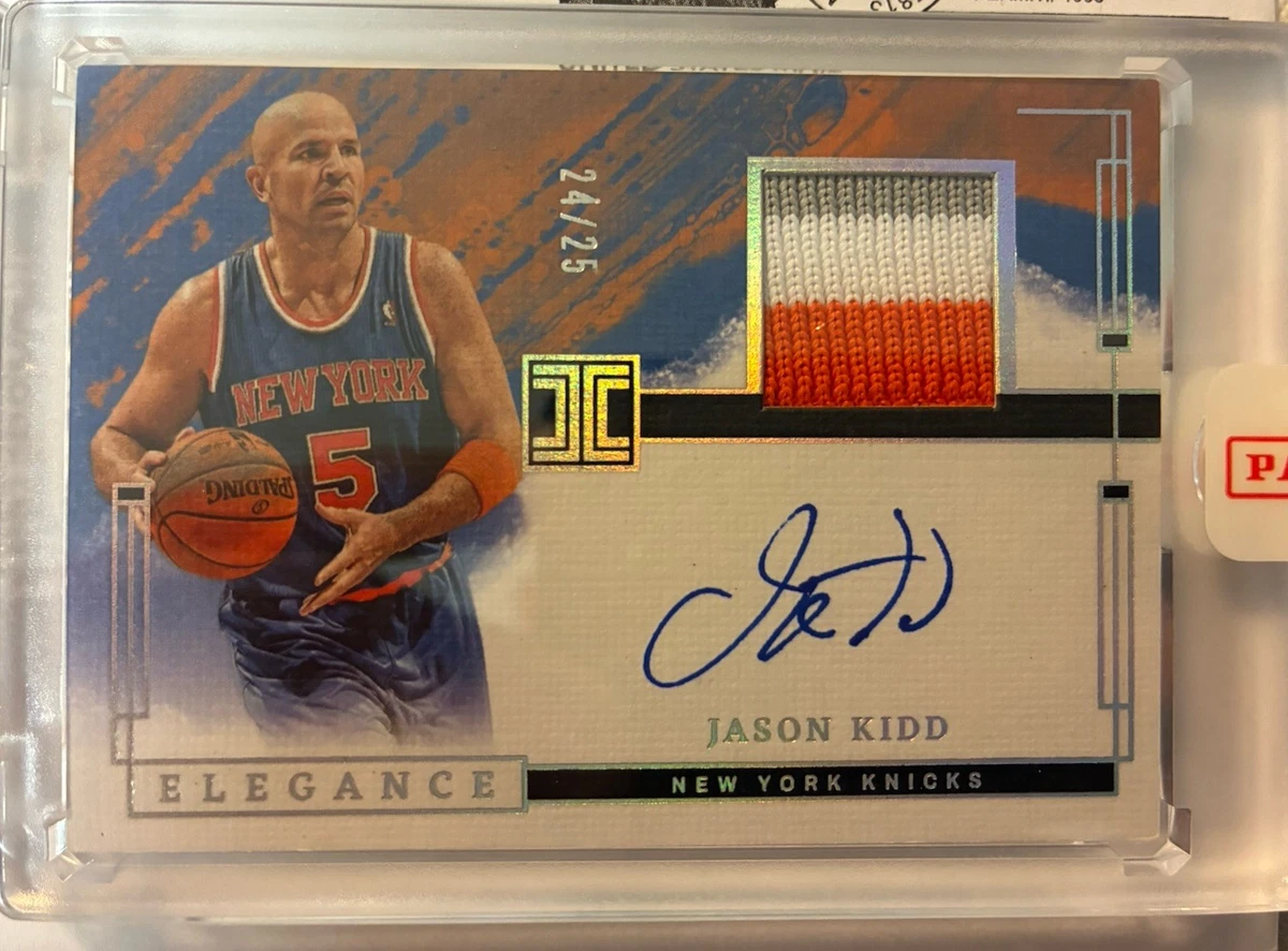 Jason Kidd Basketball Autographed Sports Trading Cards for sale | eBay
