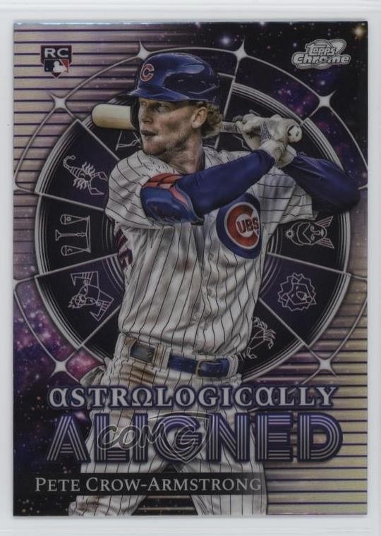 2024 Topps Cosmic Chrome Astrologically Aligned Pete Crow-Armstrong #AA-13 0u38