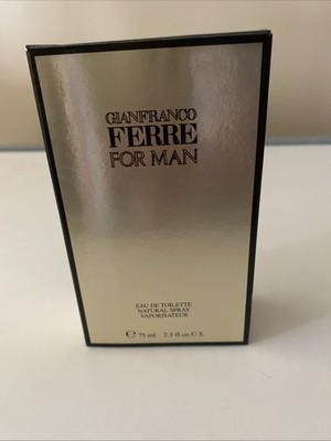 Gianfranco Ferre For Man 2.5 EDT SPRAY *VINTAGE* | eBay