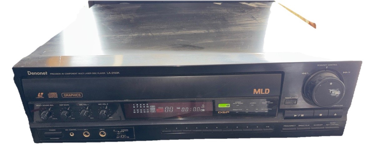 DENON MULTI LASER DISC CD PLAYER LASERDISC LA-2150K - Read Desc | eBay