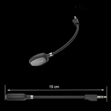 Noise Recording Microphone For Logitech G Pro X Blue Icepop Condenser Headphones