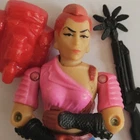 Vintage G.I. Joe Complete Zarana With Earrings And Accessories