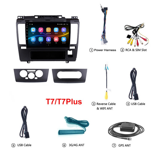 GPS Stereo Carplay For Nissan Tiida 2005-2010 Car Radio Multimedia Video Player - Picture 8 of 32