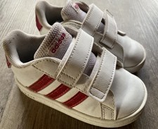 Adidas Sportschuhe Gr.21 Weiß Mädchen  Klett