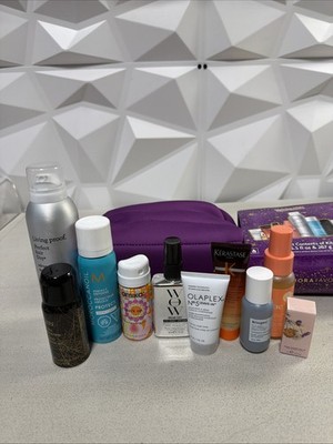 SEPHORA FAVORITES Holiday Hair Must Haves Gift Set 2025 10 Pcs Kit w/Makeup Bag
