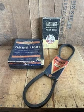 Vintage Car/Truck Part Boxes with Parts Lot of 3 Dayton Hastings 