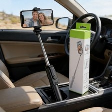 Pocket-Sized Selfie Stick Tripod, Lightweight Phone Mount for Content Creation