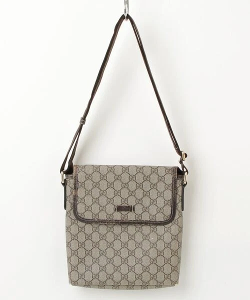 Sac à bandoulière Gucci marron   9,4 pouces x 9,4 pouces x 1,8 pouces   Occasion, marques et taches
