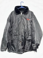 Tact Squad Advance Auto Parts Jacket XL Black Insulated Faux Fur Collar Hood