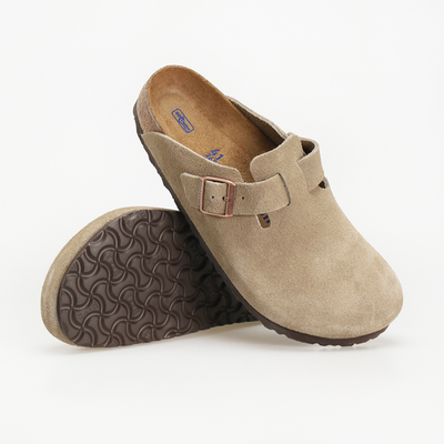 #ad Birkenstock Boston Taupe Classic Clogs Soft Footbed Comfort Flat Women’s Shoes $90.99