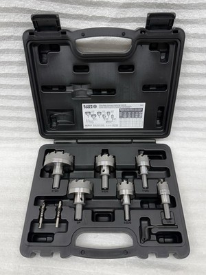  Klein Tools 31873 8-Piece Master Electrician's Hole Cutter Kit 