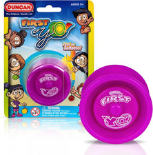 Toys First Yo - Best Beginner Yo-Yo for Kids, Responsive Yo Yo, Yoyo Toy - Purp