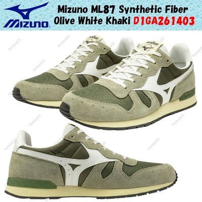 Mizuno ML87 Kunstfaser Oliv Weiß Khaki D1GA261403 Herren Gr.