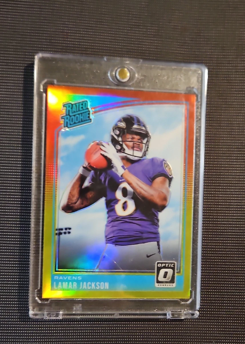 Donruss Lamar Jackson Football Sports Trading Cards & Accessories