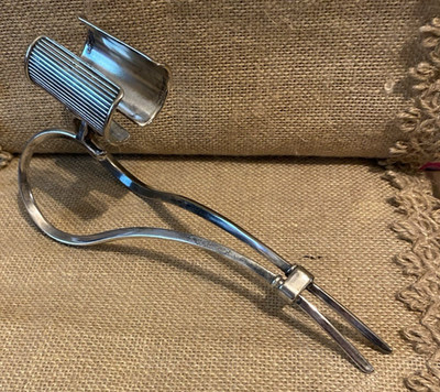 Brevettato E.P.Zing Italy Silverplate Wine Bottle Holder - Serving / Hostessware