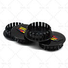 4pcs 2.6" Glossy Black For ATS CTS Car Wheel Center Hub Caps Emblems Wheel Cap