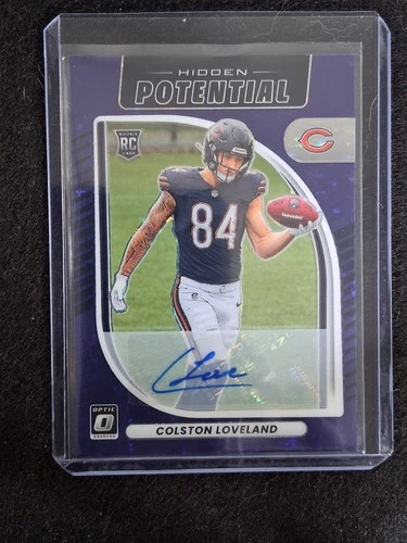 2025 Donruss Optic Colston Loveland Purple Stars (RAW)