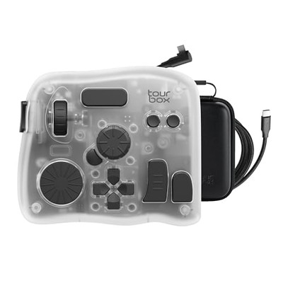 TourBox Elite Plus Bluetooth Controller For Video Photo Editing For iPad Drawing