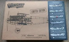 Wingnut Wings 1/32 Albatros D.V "Camouflaged” Scale Model No. 32904