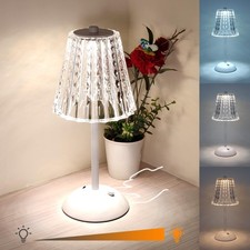 Cordless Table Lamp, 4000mAh Rechargeable Battery Operated Lamp, 3 Color Mode...
