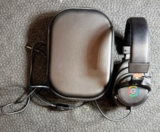 Google employee-issued wired headphones; grea...
