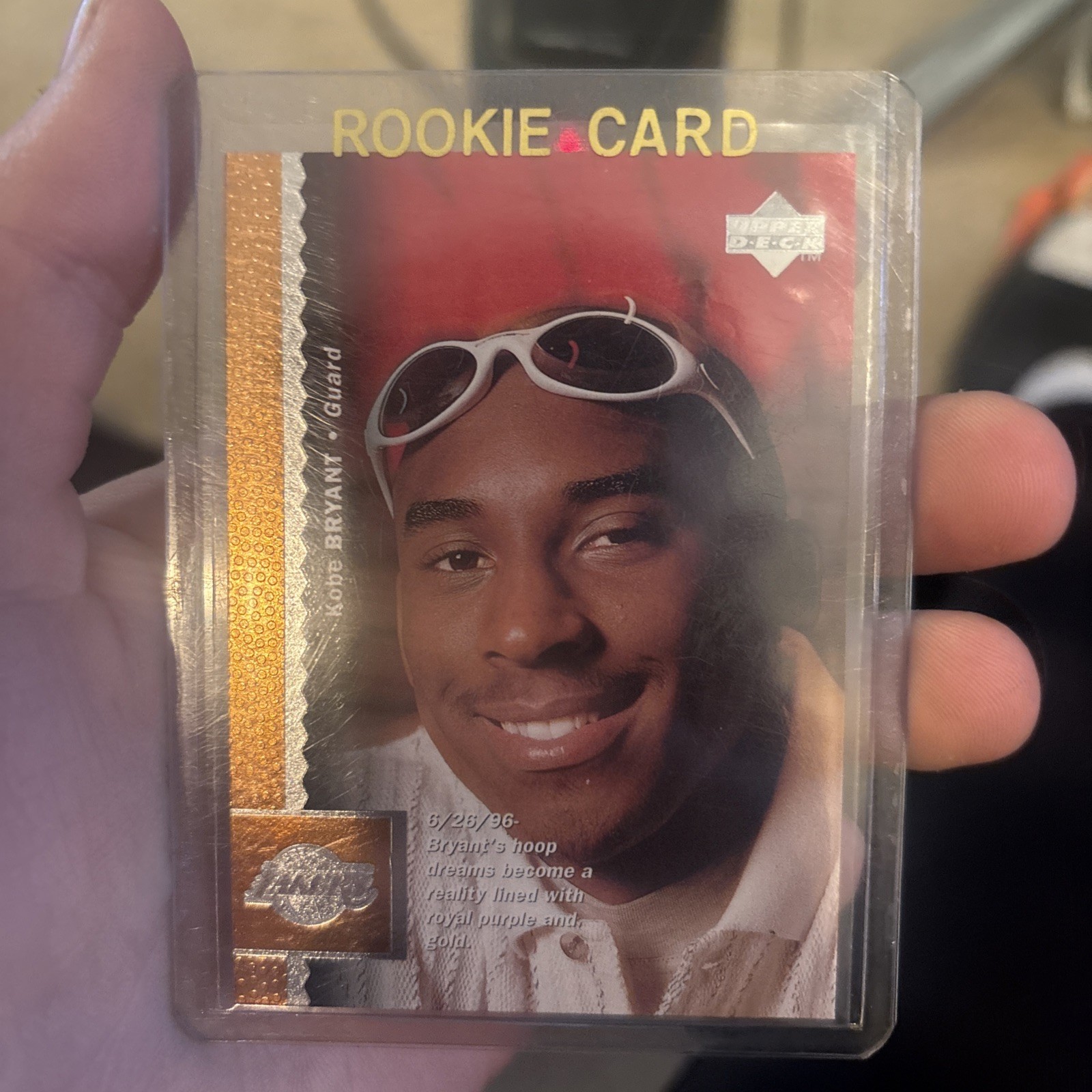 1996-97 Upper Deck - Kobe Bryant #58 (RC)