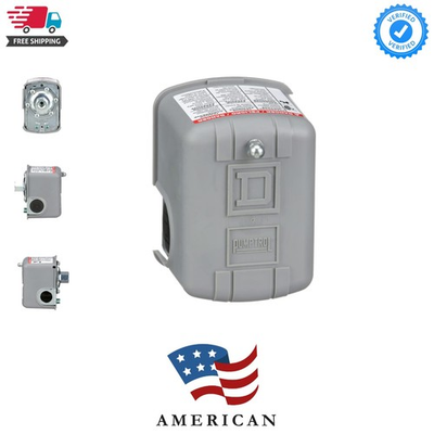 #ad Air Pump Pressure Switch NEMA 1 40 60 psi Pressure Setting 20 65 psi Cut O... $59.99