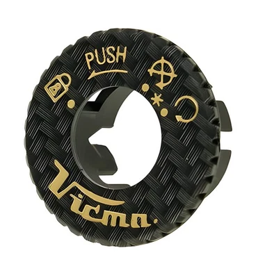Cache de contact Vicma effet carbone pour MBK Booster Rocket 50 Stunt Naked - Photo 1/4