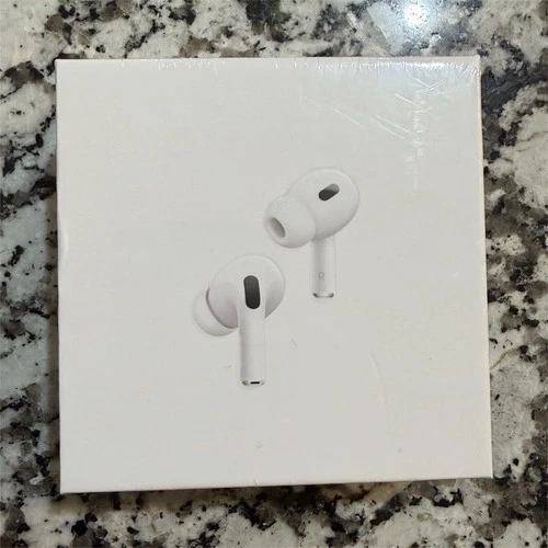 Apple AirPods Pro 2nd Generation Earbuds with MagSafe Case USB-C White MTJV3AM/A