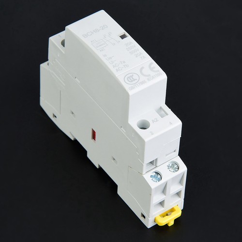 (24V)Household AC Contactor 2P 20A 24V 220V/230V 50/60Hz DIN Rail Mount 1NO 1NC - Picture 12 of 12