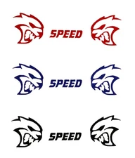 Hellcat Demon SRT Speed Sticker Vinyl Decal Graphic Car Truck Window