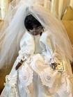 Vintage Black Wedding Doll Made By Carmen Originals — photo 3