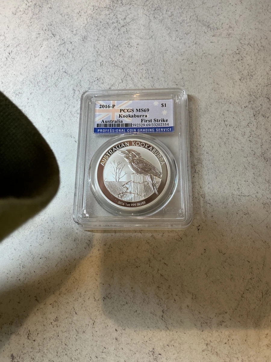 Australian Kookaburra MS 69 Silver Bullion Coins for sale | eBay